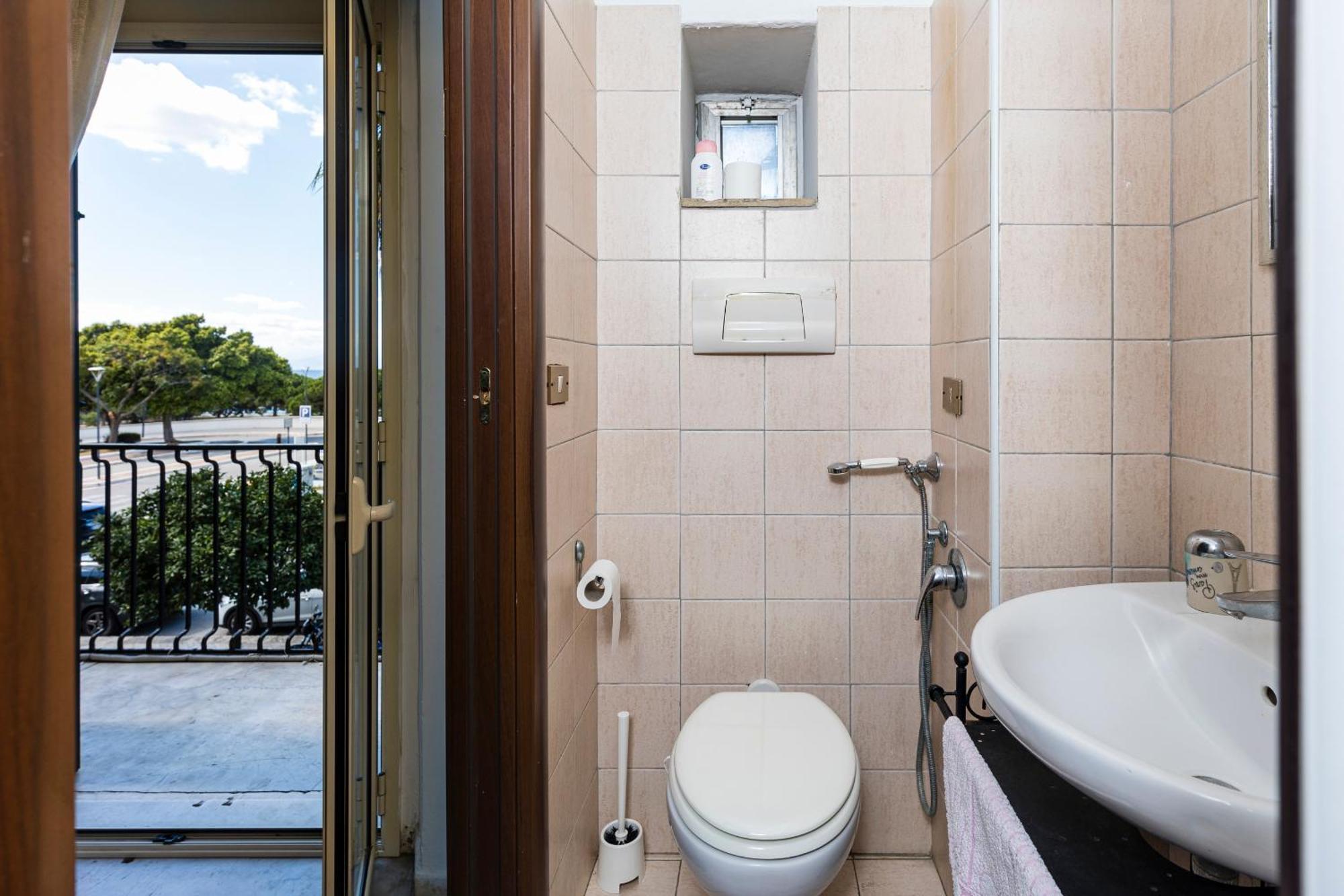 לינה וארוחת בוקר רג'יו די קאלאבריה Il Balcone Sullo Stretto מראה חיצוני תמונה
